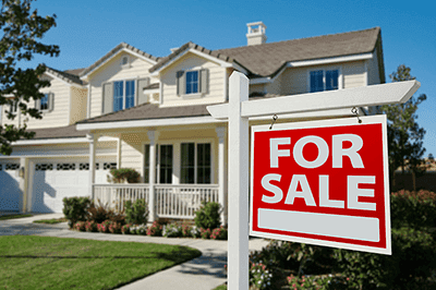 House with "For Sale" Sign Out Front | Sale of Assets During Divorce